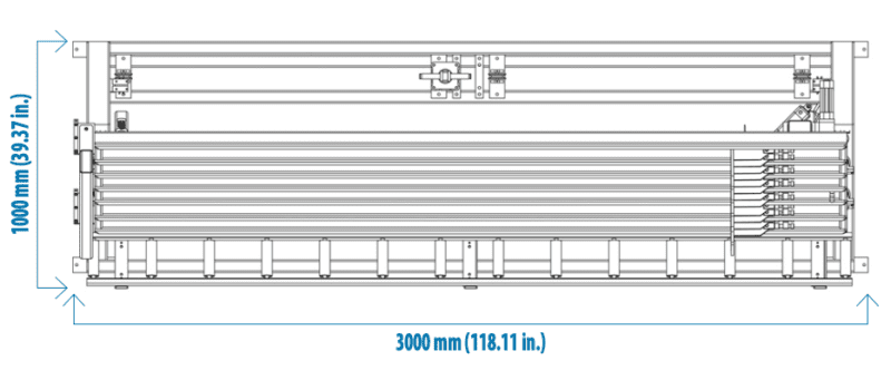 CT 303 Glass Assembly Table - Image 3