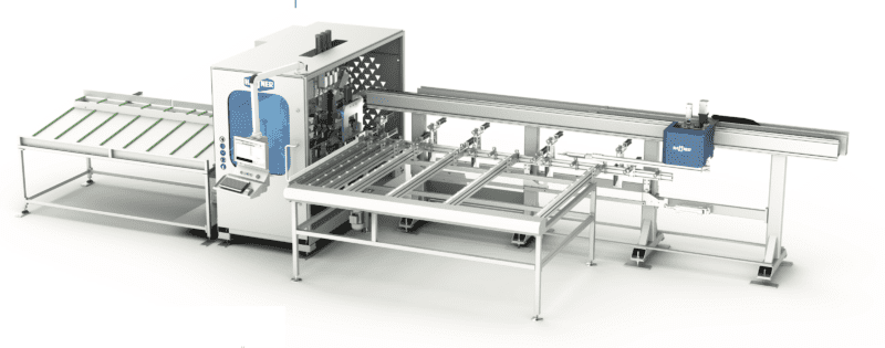 NR 210 PVCu Profile Machining Centre