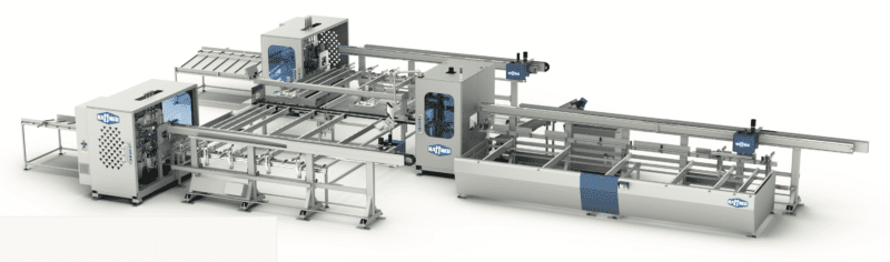 NR 242 PVCu Profile Machining Centre