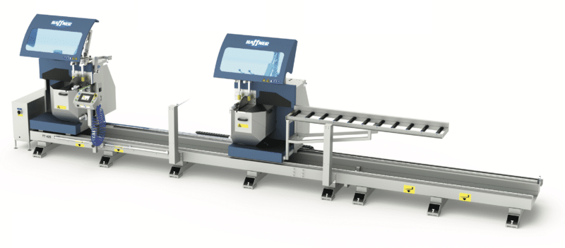 TT-425 Double Head Saws for Aluminium and PVC Profiles